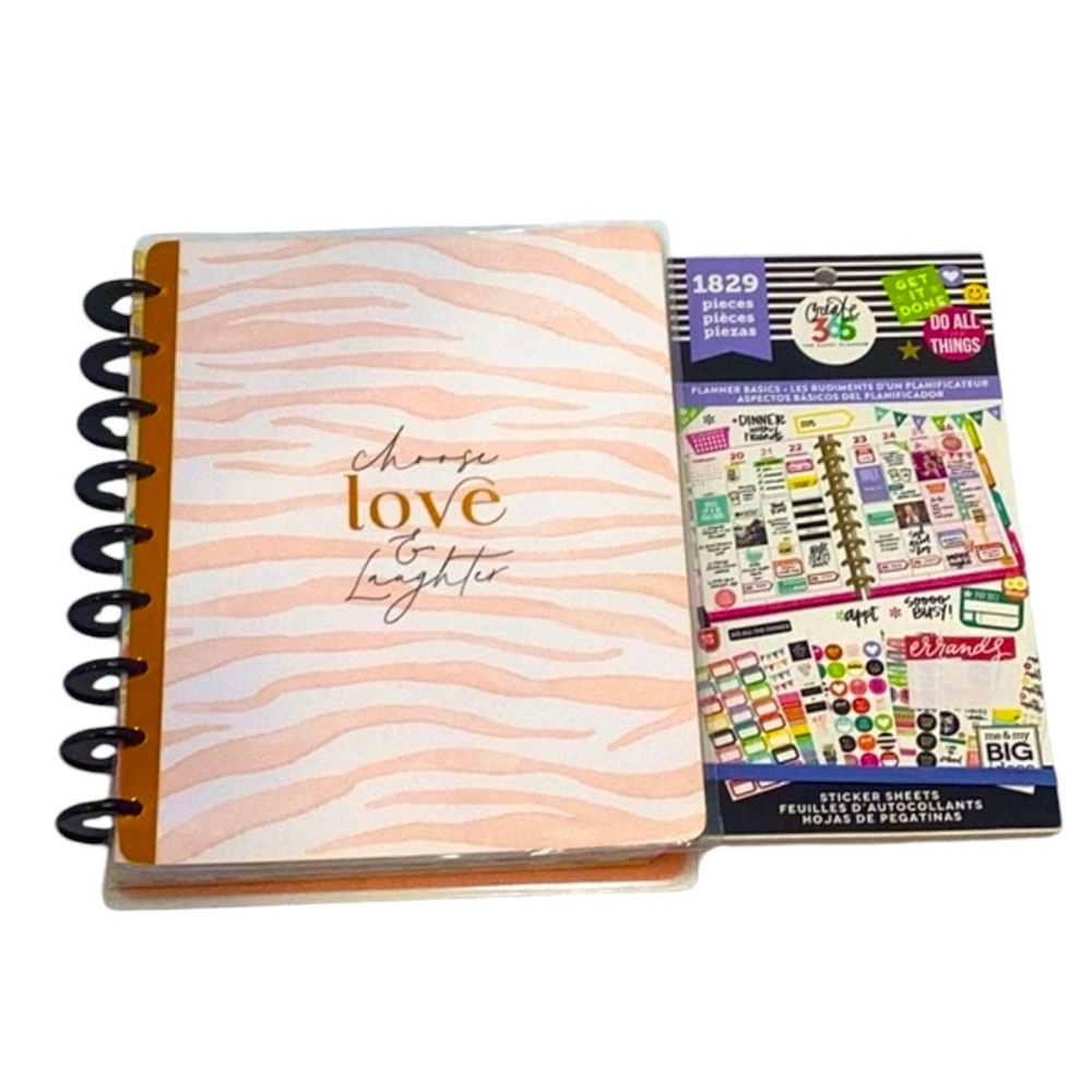 💚 Happy Planner and Create 365 Sticker Sheet Book Bundle
